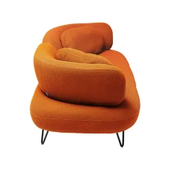 KARE Design Canapé Peppo 2 Places Orange ^ Canapé & Banquette