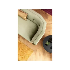 KARE Design Canapé Rimini 2 Places Velours Vert ^ Canapé & Banquette