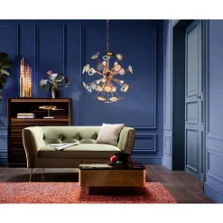 KARE Design Canapé Rimini 2 Places Velours Vert ^ Canapé & Banquette
