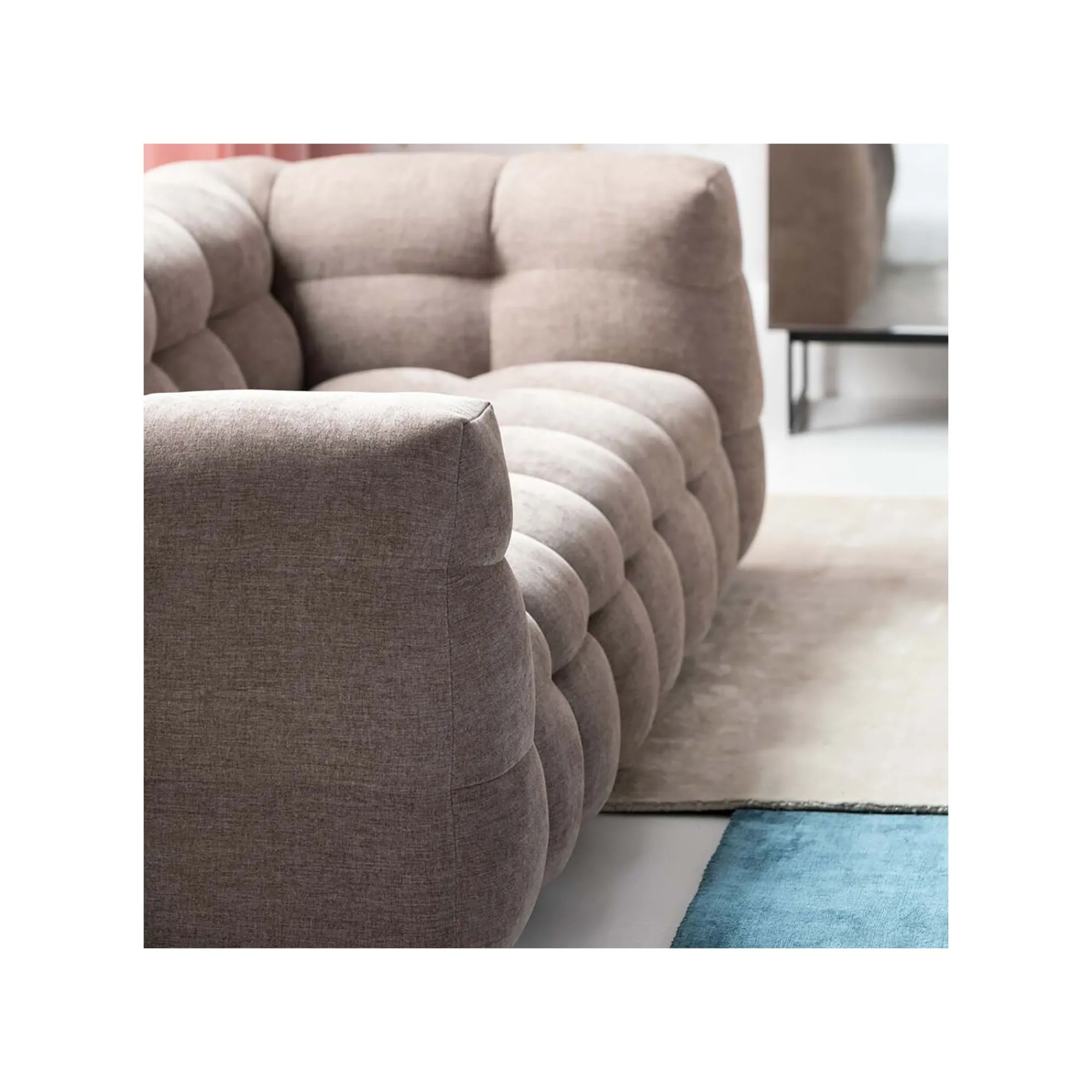 KARE Design Canapé Salamanca 3 Places Gris ^ Canapé & Banquette