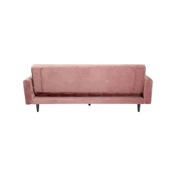 KARE Design Canapé-lit Milchbar Velours Rose ^ Canapé & Banquette
