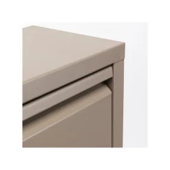 KARE Design Casier à Chaussures Caruso Taupe 3 Tiroirs ^ Meuble À Chaussures