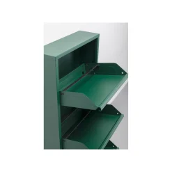 KARE Design Casier à Chaussures Caruso Vert 3 Tiroirs ^ Meuble À Chaussures