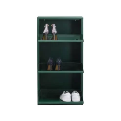 KARE Design Casier à Chaussures Caruso Vert 3 Tiroirs ^ Meuble À Chaussures