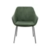 KARE Design Chaise Avec Accoudoirs Avignon Verte ^ Chaise