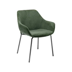KARE Design Chaise Avec Accoudoirs Avignon Verte ^ Chaise