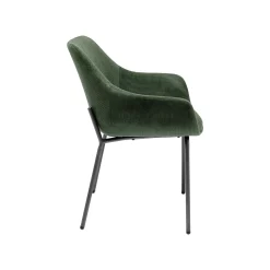 KARE Design Chaise Avec Accoudoirs Avignon Verte ^ Chaise