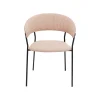 KARE Design Chaise Avec Accoudoirs Belle Rose ^ Chaise
