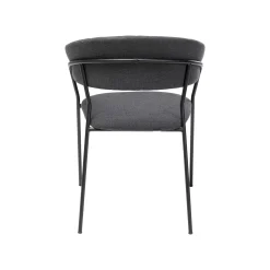 KARE Design Chaise Avec Accoudoirs Belle Anthracite ^ Chaise