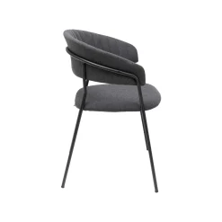 KARE Design Chaise Avec Accoudoirs Belle Anthracite ^ Chaise