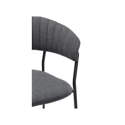 KARE Design Chaise Avec Accoudoirs Belle Anthracite ^ Chaise