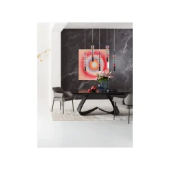 KARE Design Chaise Avec Accoudoirs Bess Grise ^ Chaise