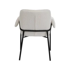KARE Design Chaise Avec Accoudoirs Bess Crème ^ Chaise