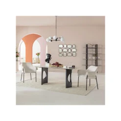 KARE Design Chaise Avec Accoudoirs Bess Crème ^ Chaise