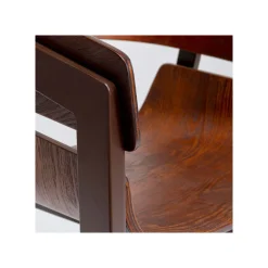KARE Design Chaise Avec Accoudoirs Biarritz Marron ^ Chaise