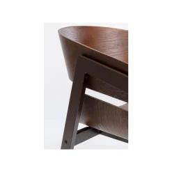 KARE Design Chaise Avec Accoudoirs Biarritz Marron ^ Chaise