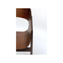 KARE Design Chaise Avec Accoudoirs Biarritz Marron ^ Chaise