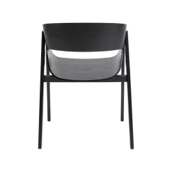 KARE Design Chaise Avec Accoudoirs Biarritz Noire ^ Chaise