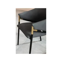 KARE Design Chaise Avec Accoudoirs Boulevard Grise ^ Chaise