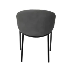 KARE Design Chaise Avec Accoudoirs Boulevard Grise ^ Chaise