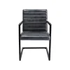 KARE Design Chaise Avec Accoudoirs Cantilever Lola Grise ^ Chaise