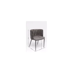 KARE Design Chaise Avec Accoudoirs Cheerio Jaune ^ Chaise