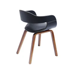 KARE Design Chaise Avec Accoudoirs Costa Noyer ^ Chaise