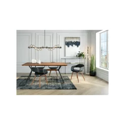KARE Design Chaise Avec Accoudoirs Costa Noyer ^ Chaise