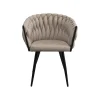 KARE Design Chaise Avec Accoudoirs Dean Beige ^ Chaise
