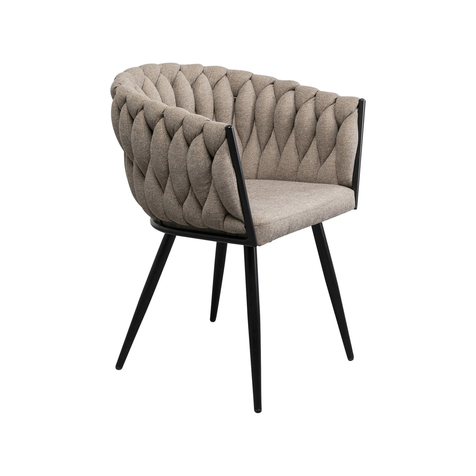 KARE Design Chaise Avec Accoudoirs Dean Beige ^ Chaise