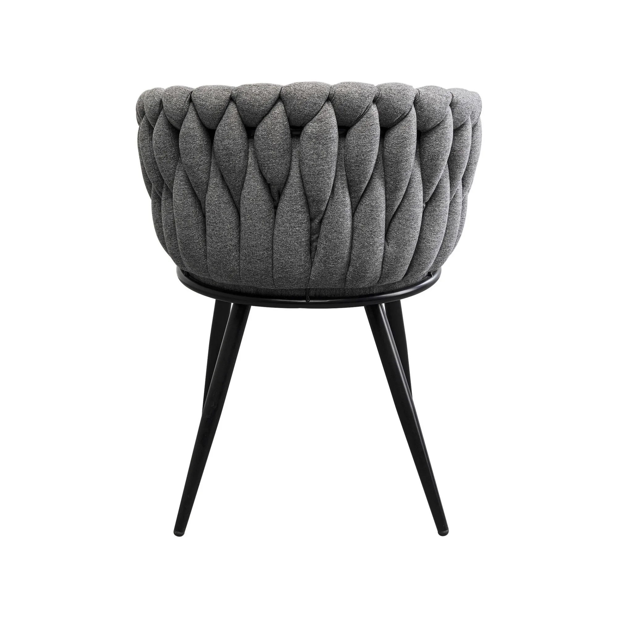 KARE Design Chaise Avec Accoudoirs Dean Grise ^ Chaise