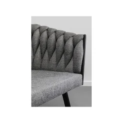 KARE Design Chaise Avec Accoudoirs Dean Grise ^ Chaise