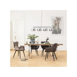 KARE Design Chaise Avec Accoudoirs Dream Marron ^ Chaise