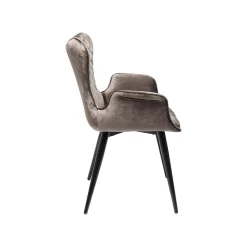 KARE Design Chaise Avec Accoudoirs Dream Marron ^ Chaise