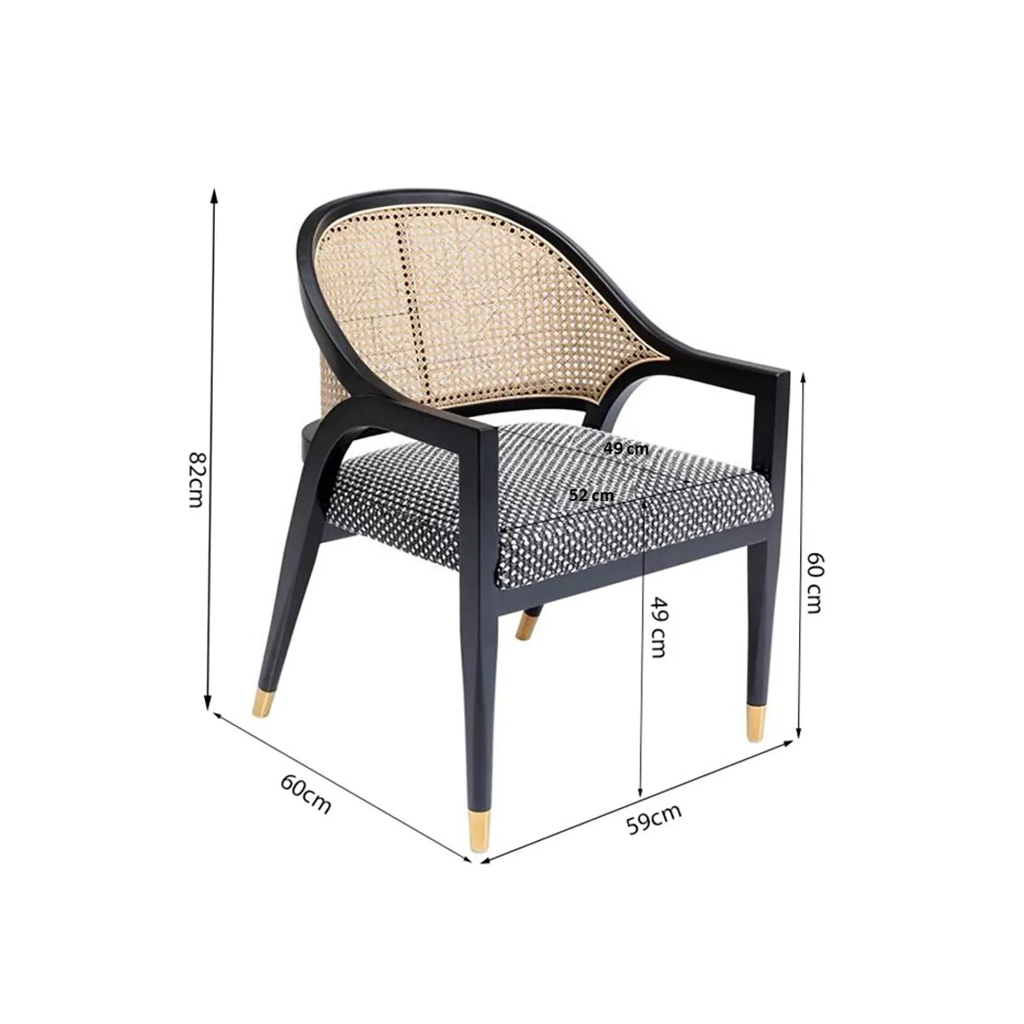KARE Design Chaise Avec Accoudoirs Horizon ^ Chaise