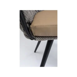 KARE Design Chaise Avec Accoudoirs Knot Marron ^ Chaise
