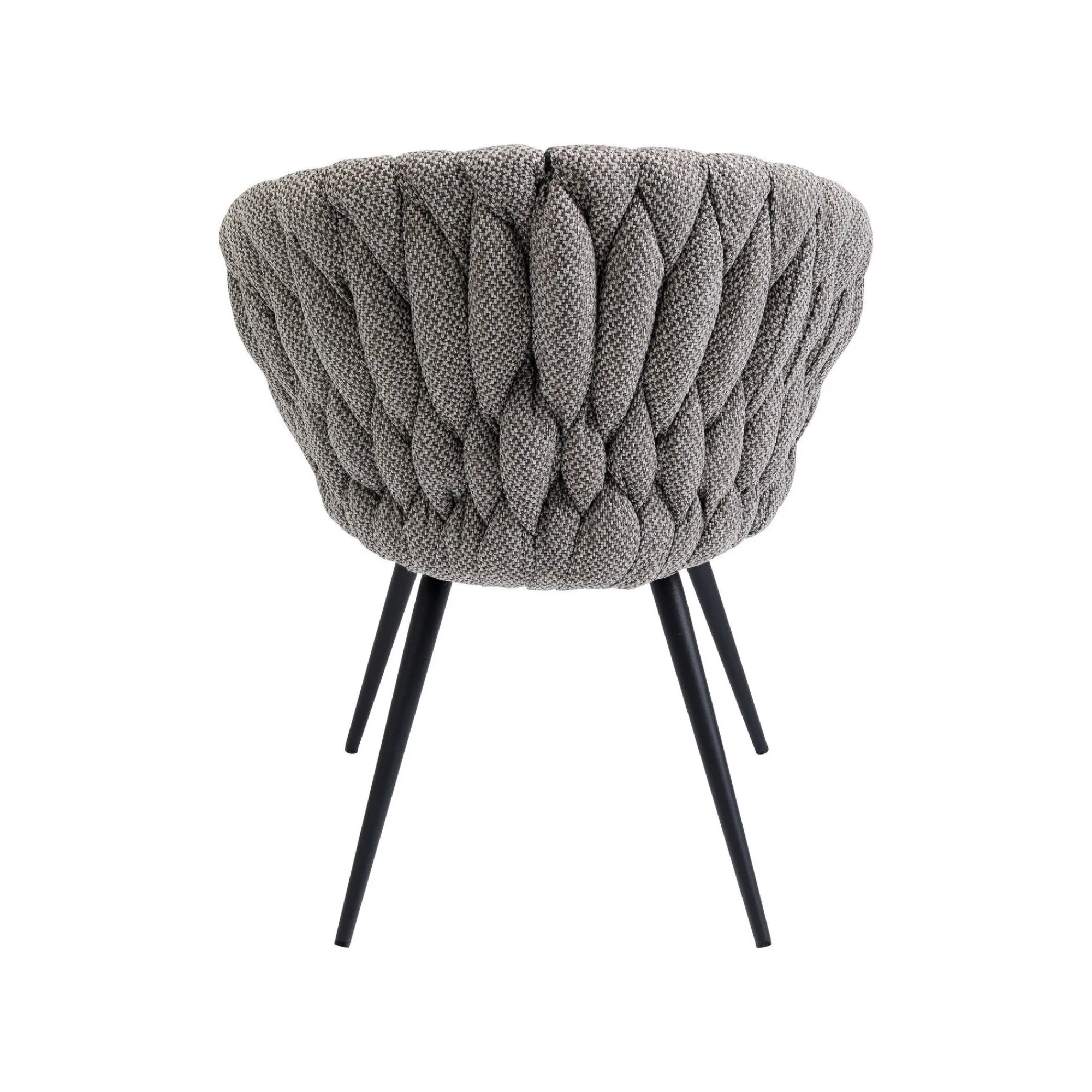 KARE Design Chaise Avec Accoudoirs Knot Marron ^ Chaise