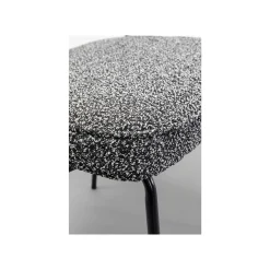 KARE Design Chaise Avec Accoudoirs Orelie Noire Et Blanche ^ Chaise
