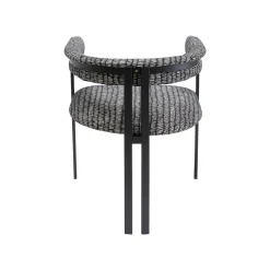 KARE Design Chaise Avec Accoudoirs Paris Noire ^ Chaise