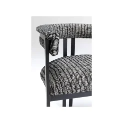 KARE Design Chaise Avec Accoudoirs Paris Noire ^ Chaise