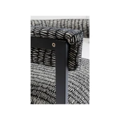 KARE Design Chaise Avec Accoudoirs Paris Noire ^ Chaise