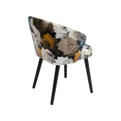 KARE Design Chaise Avec Accoudoirs Pivoines Jaunes ^ Chaise