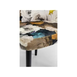 KARE Design Chaise Avec Accoudoirs Pivoines Jaunes ^ Chaise