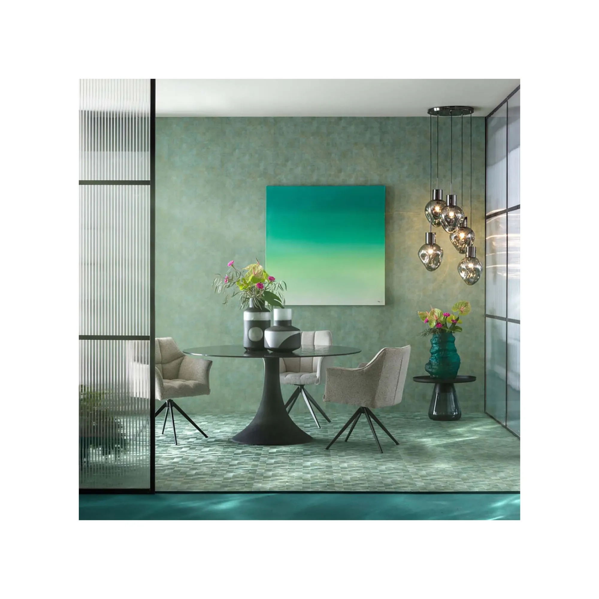 KARE Design Chaise Avec Accoudoirs Pivotante Thinktank Grise ^ Chaise De Bureau|Chaise