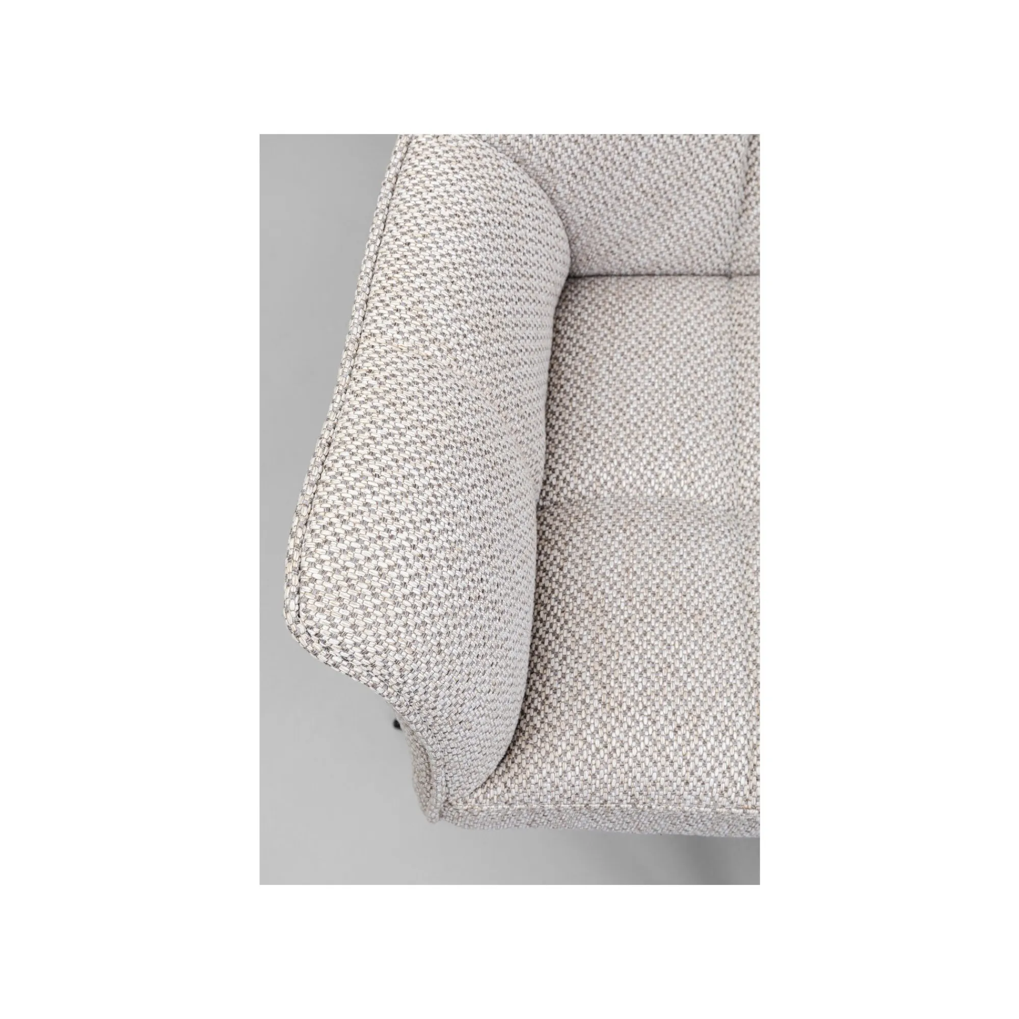 KARE Design Chaise Avec Accoudoirs Pivotante Thinktank Grise ^ Chaise De Bureau|Chaise
