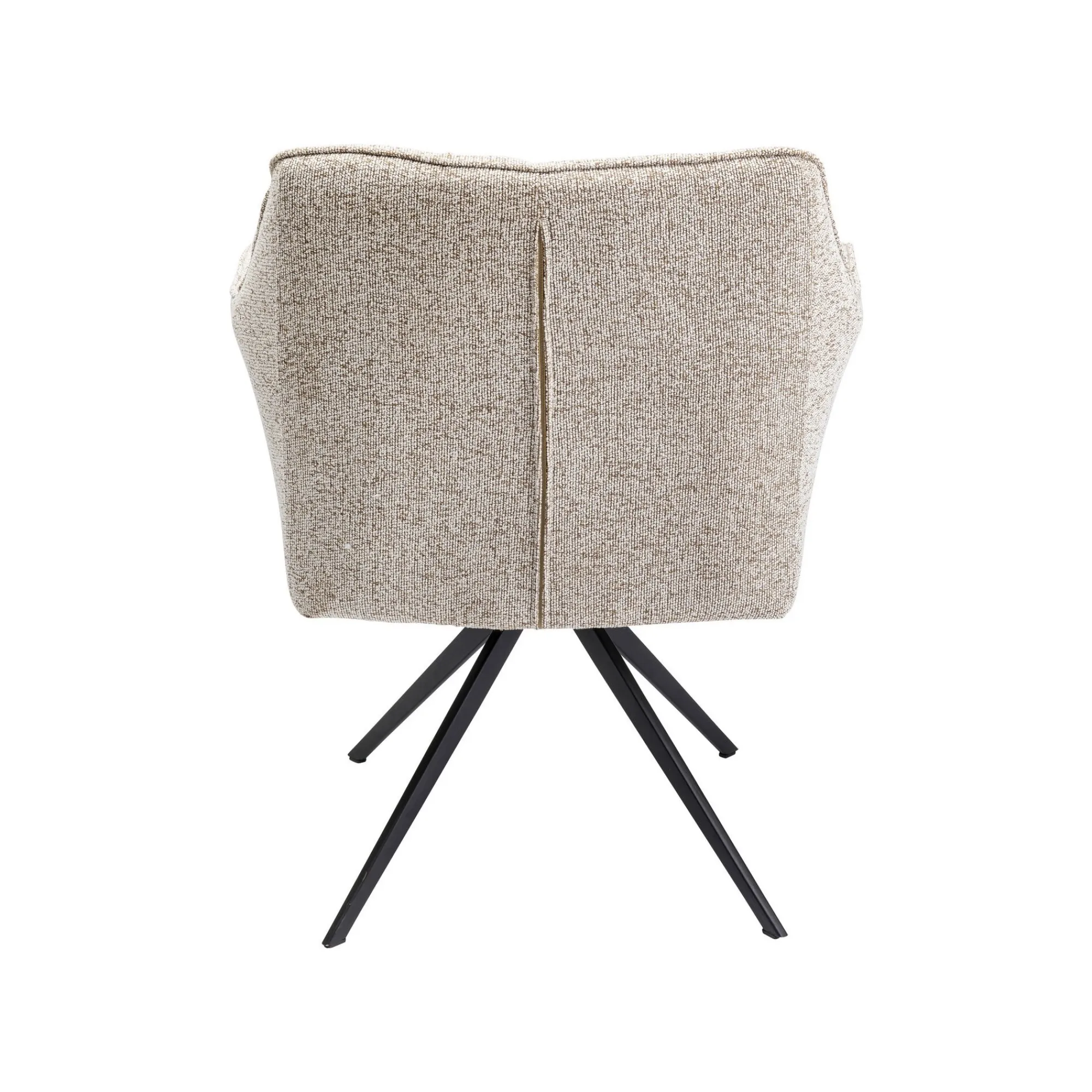KARE Design Chaise Avec Accoudoirs Pivotante Thinktank Crème ^ Chaise De Bureau|Chaise