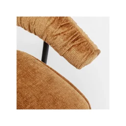 KARE Design Chaise Avec Accoudoirs Pivotante Arabella Orange ^ Chaise