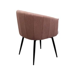 KARE Design Chaise Avec Accoudoirs Pivotante Merida Rose ^ Chaise
