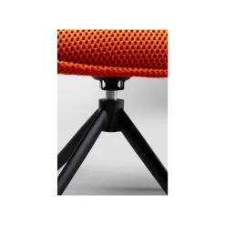 KARE Design Chaise Avec Accoudoirs Pivotante Carlito Mesh Orange ^ Chaise
