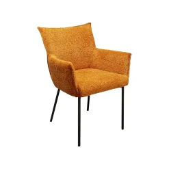 KARE Design Chaise Avec Accoudoirs Selma Orange ^ Chaise